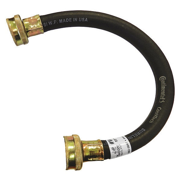 Water Hose, Includes Shut-Off Valve, 13