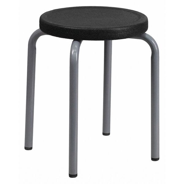 Stool, Black, 17