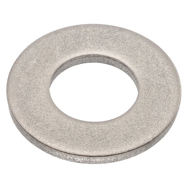 Flat Washer, Fits Bolt Size 5/16 in , Titanium Plain Finish, 5 PK