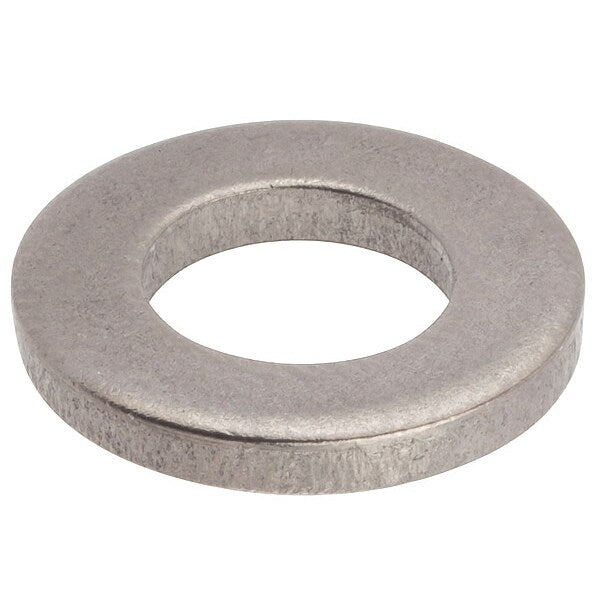 Flat Washer, Fits Bolt Size M6 , Titanium Plain Finish, 5 PK