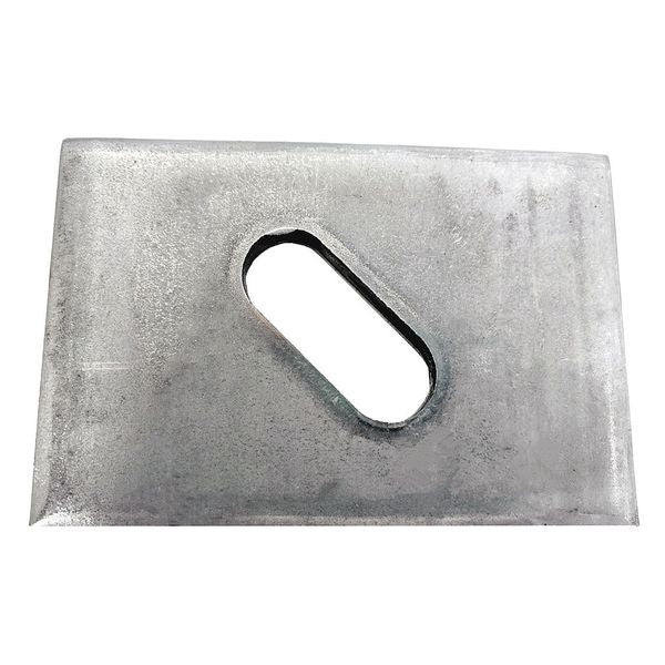 Square Washer, Fits Bolt Size 5/8 in 18-8 Stainless Steel, Plain Finish