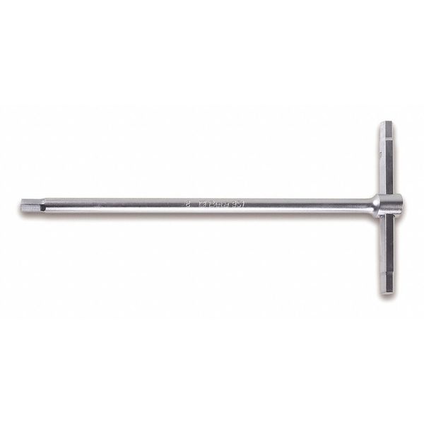 Metric Plain Hex Male Key, 12 mm Tip Size, 12 in Long, 4 5/16 in Short