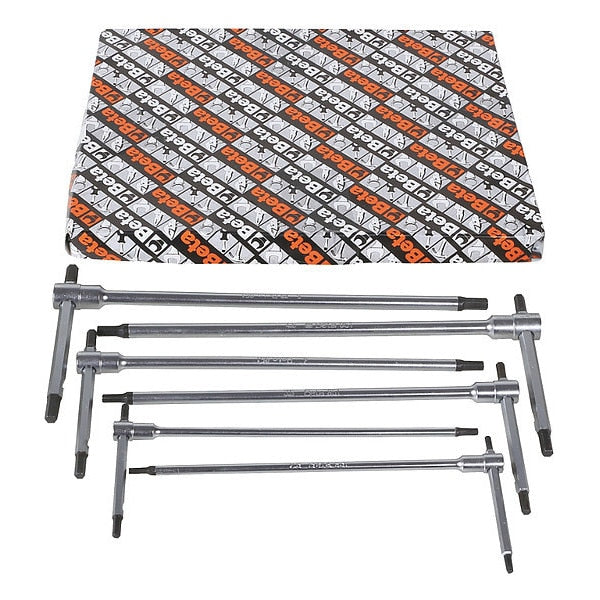 6 Piece Metric Plain, Hex Male Key Set