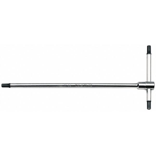 SAE Plain Hex Male Key, 3/16 in Tip Size, 8 in Long, 3 13/32 in Short