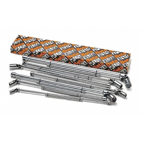 Socket End Wrench Set, 6 pt., Steel
