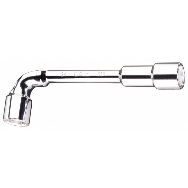 Socket End Wrench, Size 13 x 13mm, 6 pt.