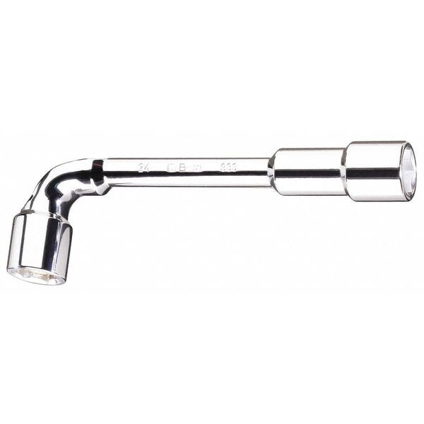 Socket End Wrench, Size 24 x 24mm, 6 pt.