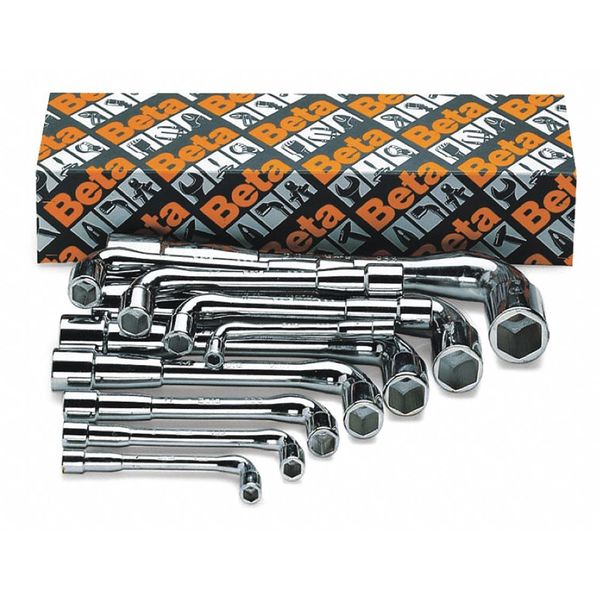 Socket End Wrench Set, 6 pt., Steel