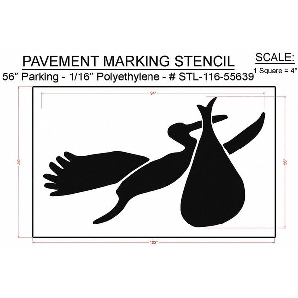 Pavement Stencil, 60