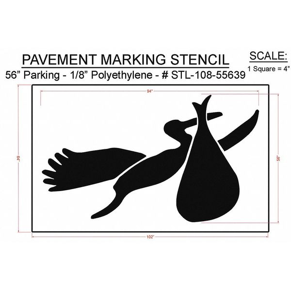 Pavement Stencil, 60