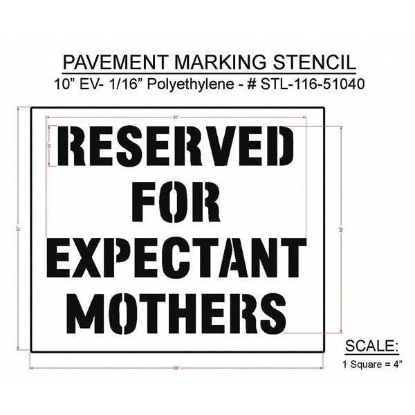 Pavement Stencil, 58