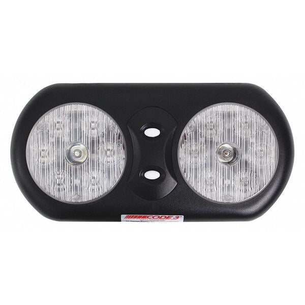 Warning Lamp, Round, Clear, Sealed