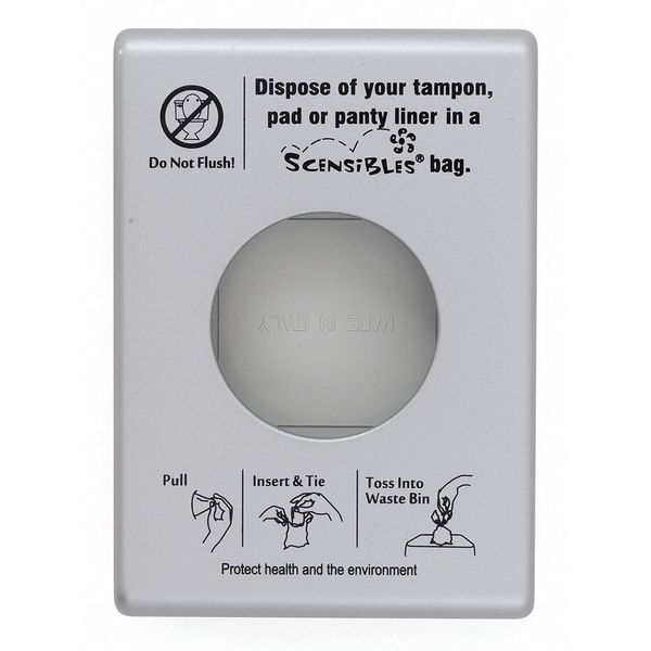 Sanitary Disposal Bag Dispenser, 5-1/4