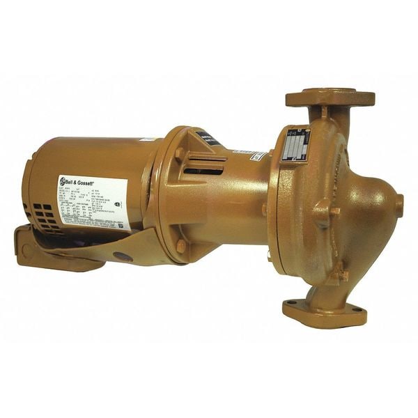 HVAC Circulating Pump, 3/4 hp, 115V/230V, 1 Phase, Flange Connection