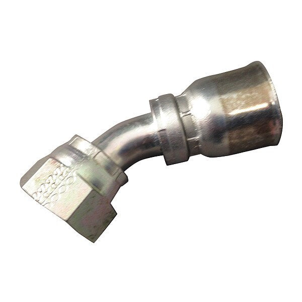 Hydraulic Hose, 45 deg. Elbow Fitting