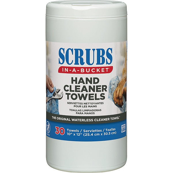 Hand Cleaning Towels, 10W x 12In. L, PK6