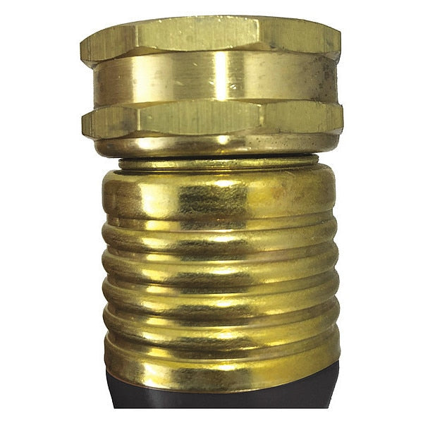 Water Hose, Cold, PVC, 50 ft., Black