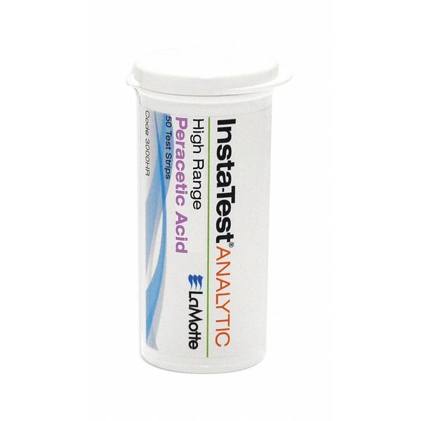 Test Strip, 0 to 1000 ppm Range, 50 Tests