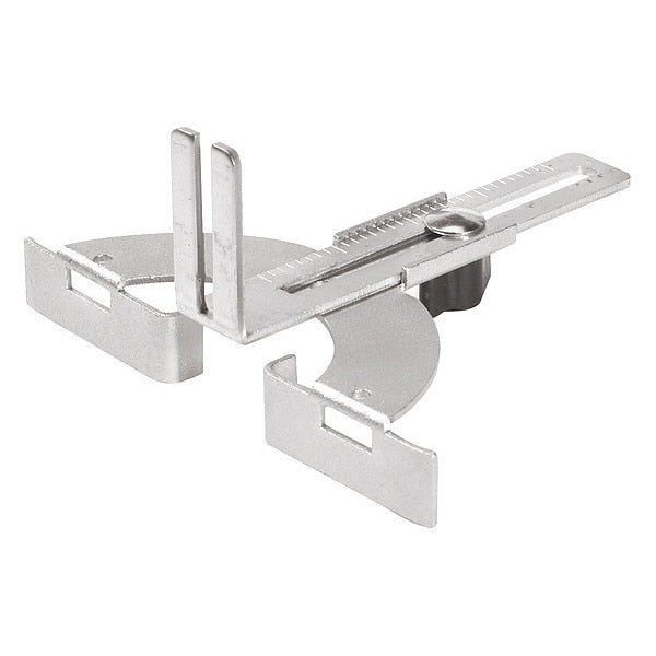 Router Edge Guide, Plastic, 3-1/2