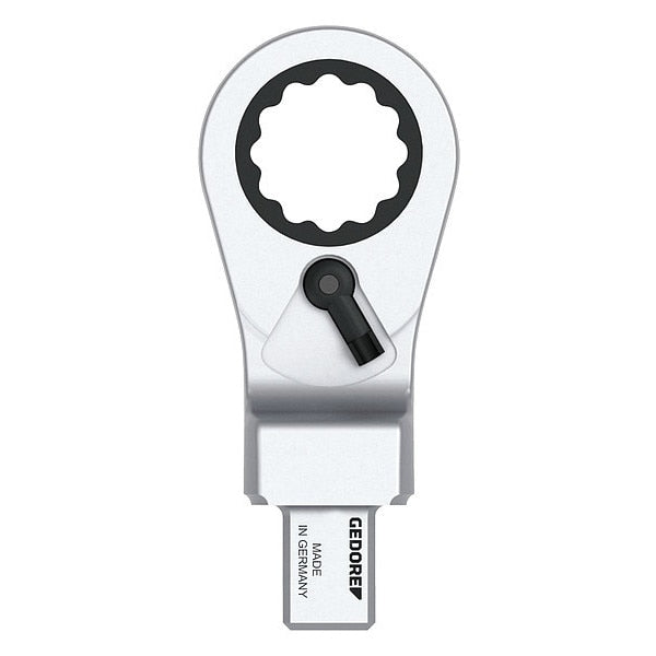 Reversible Ratchet Wrench Head, 25/64