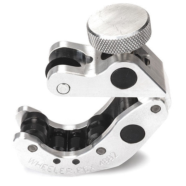 Tubing Cutter, 1/4 in to 2-7/16 in OD Cutting Capacity, Standard Wheel Cutter, Knob Handle