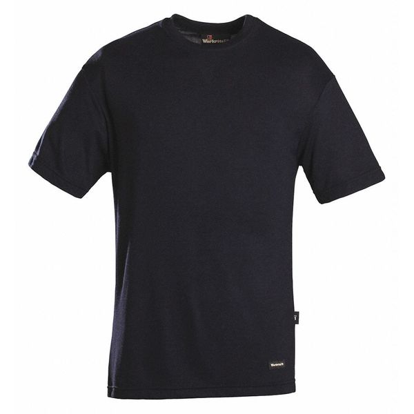 Flame-Resistant Shirt, 2XL Size, Navy