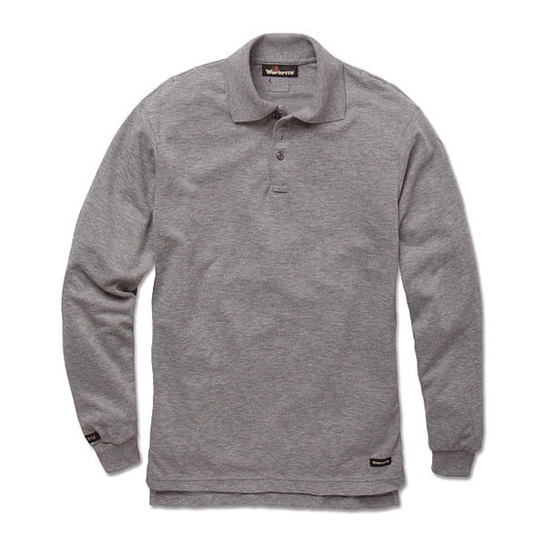 Flame-Resistant Shirt, 2XL Size, Gray
