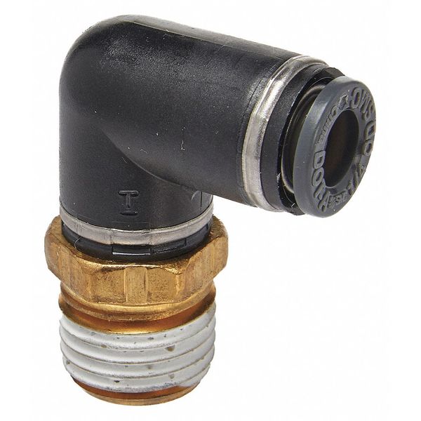 Male Elbow, Compression Type, Brass, PK2