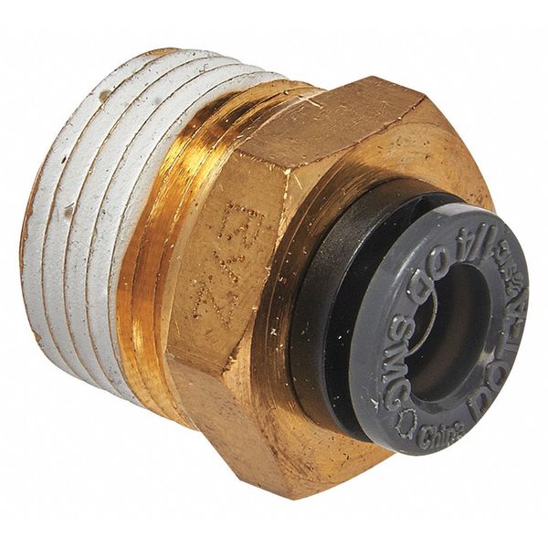 Male Connector, Compression Type, PK2