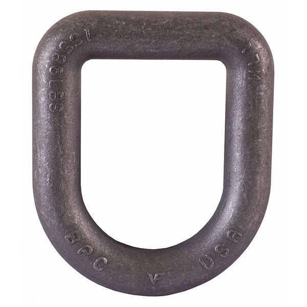 D-Ring, Yellow Zinc, 1