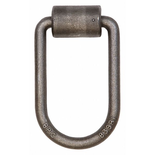 D-Ring, Unfinished, 1/2