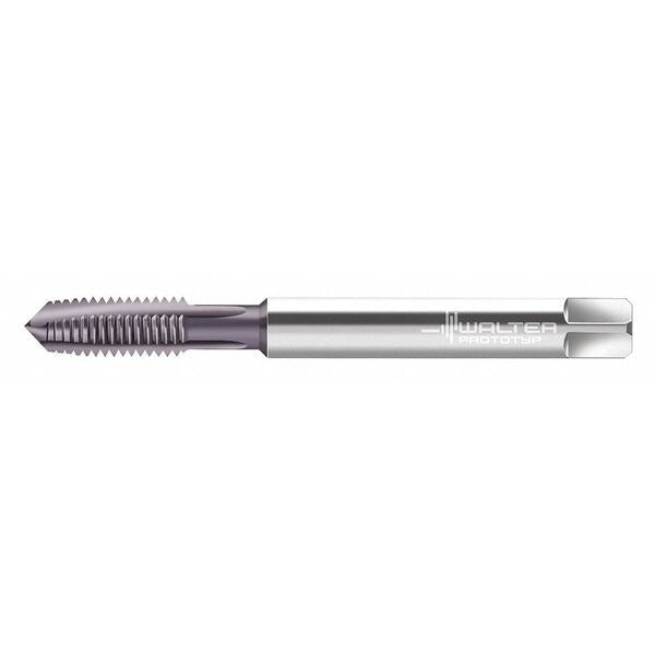 Spiral Point Tap, M8-1.25, Taper, Metric Coarse, 3 Flutes, AlCrN