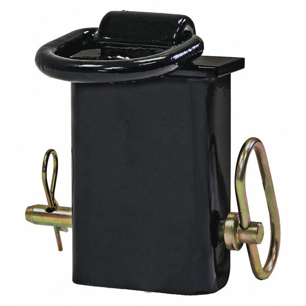 D-Ring, Black Powder Coated, 1/2