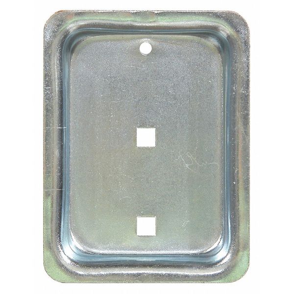 D-Ring Bracket, Yellow Zinc, 11781 lb. Cap