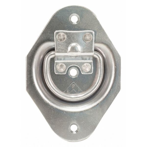 Rope Ring, Zinc Plated, 285 lb. Load Limit