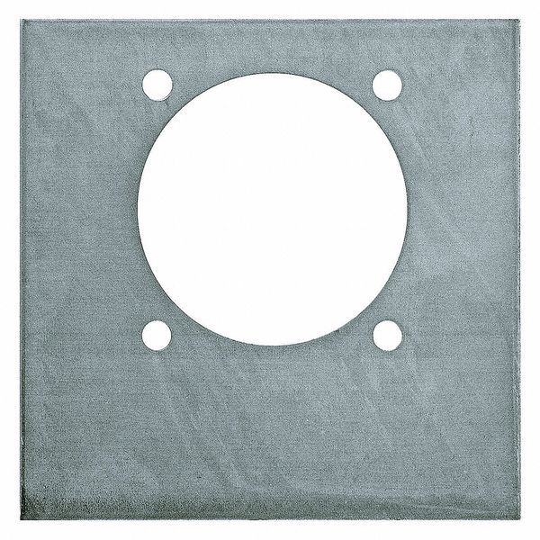 Support Plate, Zinc Coated, 6