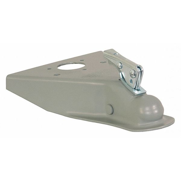 Trailer Coupler, Gray Primer, 2