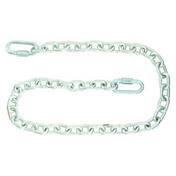 Safety Chain, Silver, 3/16