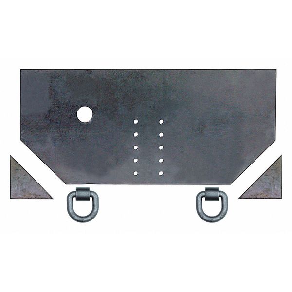 Hitch Plate, Powder Coated, 62