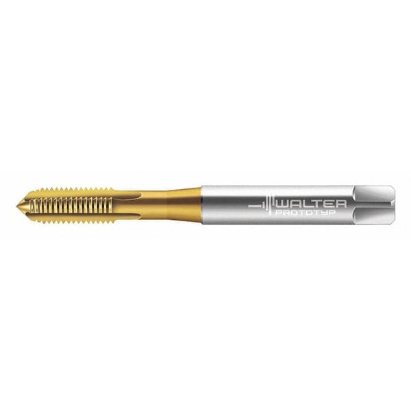 Straight Flute Hand Tap , M3.5-0.60 , Plug , 3 Flutes, UNC