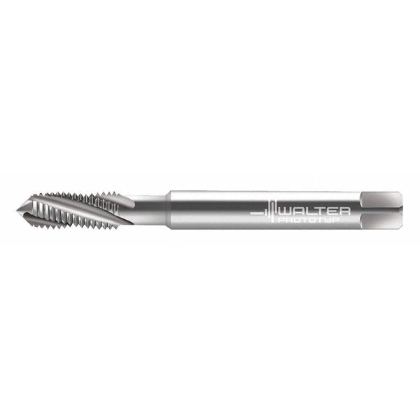 Spiral Flute Tap, M10-1.50, Plug, 4 Flutes, Metric