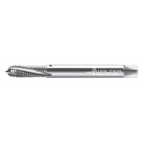Spiral Flute Tap, M3-0.50, Plug, Metric Coarse, 3 Flutes, Uncoated