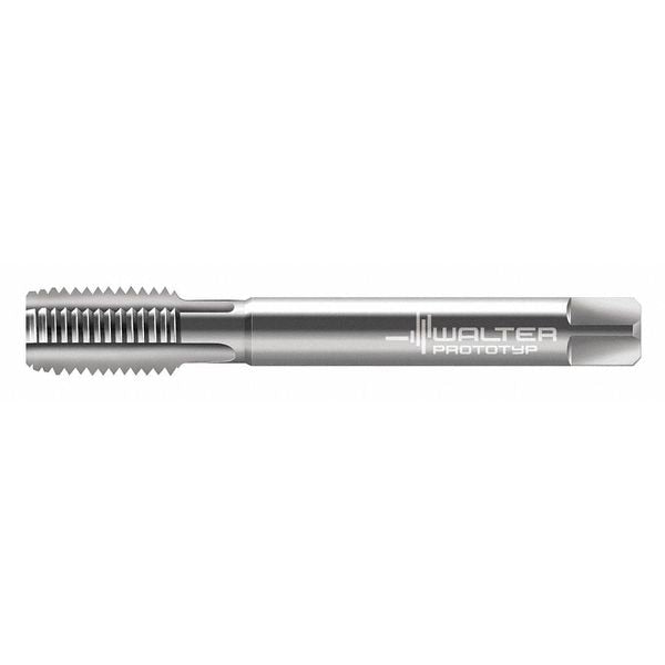 Straight Flute Hand Tap , M7-0.50 , Plug , 3 Flutes, UNC