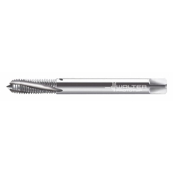 Spiral Flute Tap, M4-0.70, Plug, Metric Coarse, 3 Flutes, Uncoated
