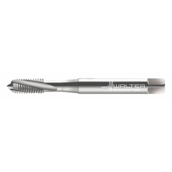 Spiral Flute Tap, M3-0.50, Plug, Metric Coarse, 3 Flutes, Uncoated