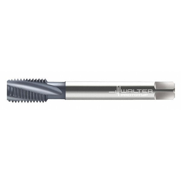 Spiral Flute Tap, M14-2.00, Plug, Metric Coarse, 3 Flutes, TiCN