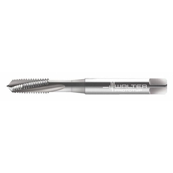 Spiral Flute Tap, M3-0.50, Plug, Metric Coarse, 3 Flutes, Uncoated
