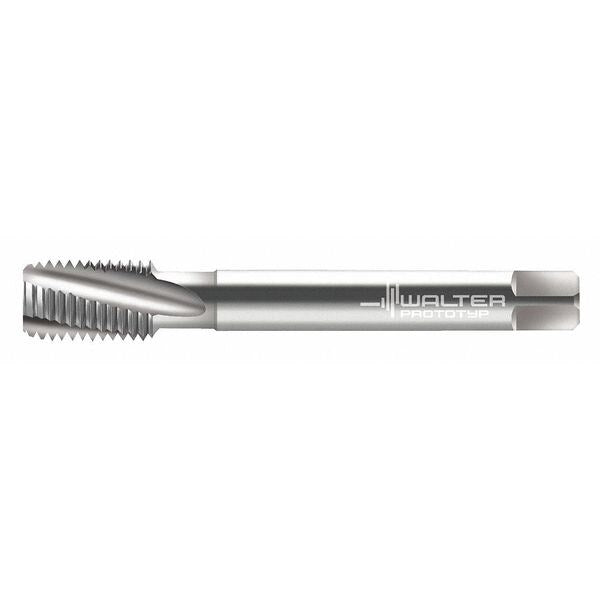 Spiral Flute Tap, M14-2.00, Plug, Metric Coarse, 3 Flutes, Uncoated