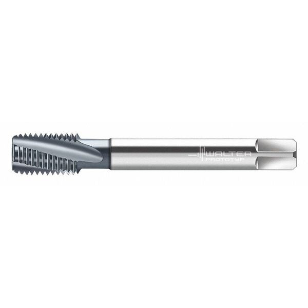 Spiral Flute Tap, M12-1.75, Plug, 4 Flutes, Metric Coarse