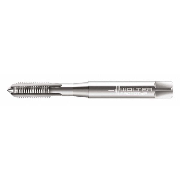 Straight Flute Hand Tap , M5-0.50 , Plug , 3 Flutes, UNC